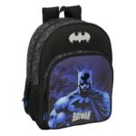 DC Comics Batman Mochila Doble Adaptable a Negro
