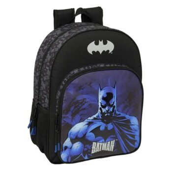 DC Comics Batman Mochila Doble Adaptable a Negro