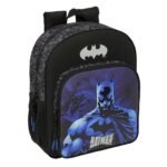 DC Comics Batman Mochila Doble Adaptable a Negro
