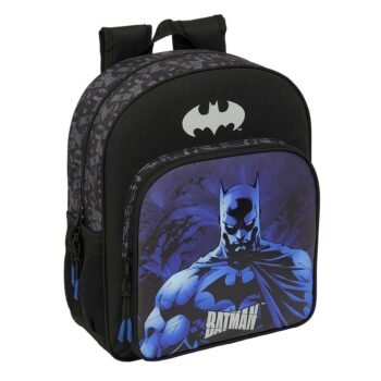 DC Comics Batman Mochila Doble Adaptable a Negro