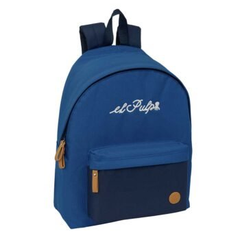 El Pulpo Mochila Doble Azul Marino