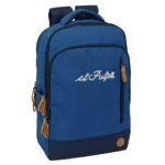 El Pulpo Mochila para Portátil Doble Azul Marino