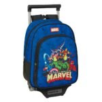 Marvel Avengers Mochila con Carro Azul
