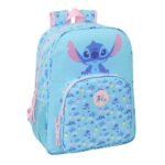 Disney Lilo & Stitch Mochila & Doble Adaptable a Azul
