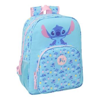 Disney Lilo & Stitch Mochila & Doble Adaptable a Azul