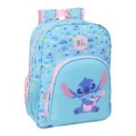 Disney Lilo & Stitch Mochila & Doble Adaptable a Azul