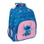 Disney Lilo & Stitch Mochila & Doble Adaptable a Azul Marino
