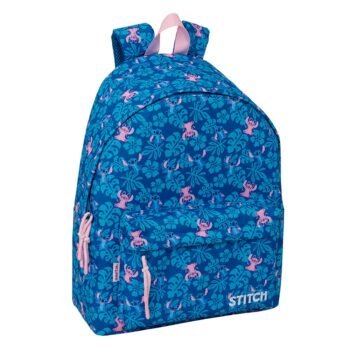 Disney Lilo & Stitch Mochila & Doble Azul Marino