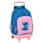 Disney Lilo & Stitch Mochila con Carro & Doble Azul Marino