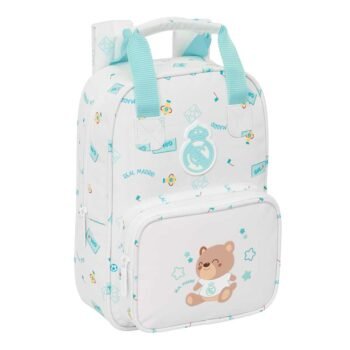 Real Madrid Mochila Infantil Preescolar Blanco