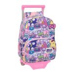 Sanrio Hello Kitty Mochila con Carro Rosa