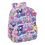 Sanrio Hello Kitty Mochila Infantil Preescolar Adaptable a Rosa