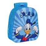 Thats Donald Mochila Infantil Preescolar Relieve Frontal 3D Azul
