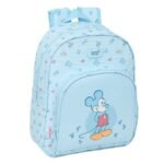Disney Mickey Mouse Mochila Infantil Preescolar Adaptable a Azul