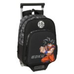 Dragon Ball Mochila con Carro Negro