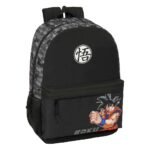 Dragon Ball Mochila Doble Adaptable a Negro