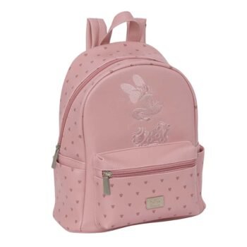 Disney Minnie Mouse Mini Mochila Doble Rosa