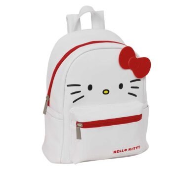 Sanrio Hello Kitty Mini Mochila Doble Blanco