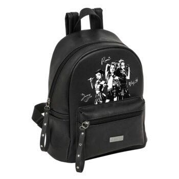 K-Pop Demon Hunters Mini Mochila K - Pop Doble Negro