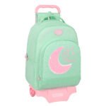 Blackfit8 Mochila con Carro Doble Verde