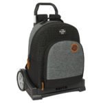 Blackfit8 Mochila con Carro Doble Negro