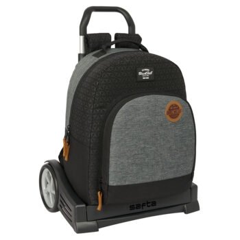 Blackfit8 Mochila con Carro Doble Negro