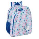 Miffy Mochila Doble Adaptable a Blanco