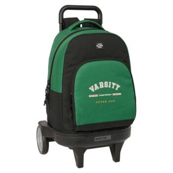 Blackfit8 Mochila con Carro Doble Negro