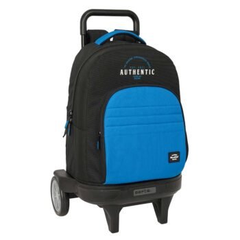 Blackfit8 Mochila con Carro Doble Azul