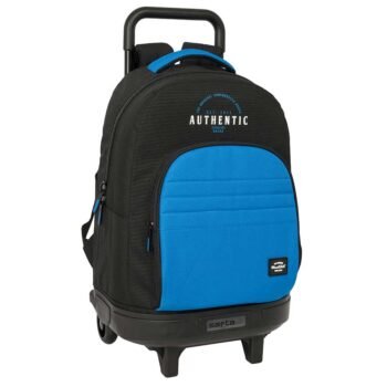 Blackfit8 Mochila con Carro Doble Azul