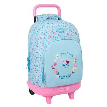 Blackfit8 Mochila con Carro Doble Azul