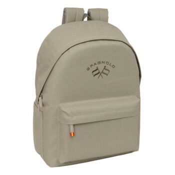 Spagnolo Mochila para Portátil Doble Beige