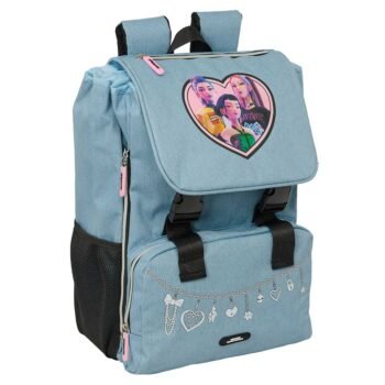 K-Pop Demon Hunters Mochila K - Pop Azul