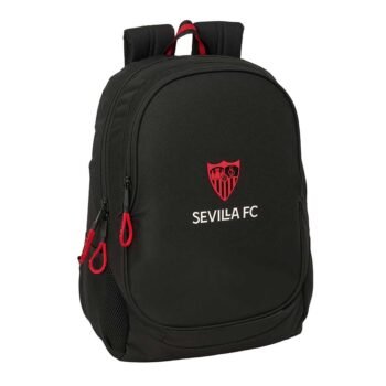 Sevilla FC Mochila Doble Adaptable a Negro