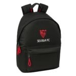Sevilla FC Mochila para Portátil Doble Negro