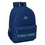 Kappa Mochila Doble Adaptable a Azul Marino
