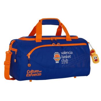 Valencia Basket Bolsa Deportiva Bolsa de Deporte Azul