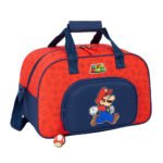 Super Mario Bolsa Deportiva Bolsa de Deporte Azul