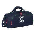 Benetton Bolsa Deportiva Bolsa de Deporte Azul Marino