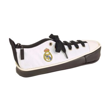 Real Madrid Estuche Portatodo Zapatilla Negro