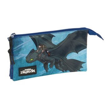 PORTATODO TRIPLE COMO ENTRENAR A TU DRAGON
