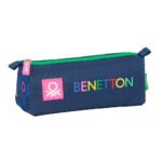 Benetton Estuche Portatodo Azul Marino