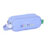 Benetton Estuche Portatodo Doble Morado