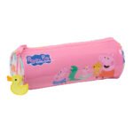 Peppa Pig Estuche Portatodo Redondo Multicolor