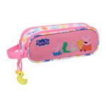 Peppa Pig Estuche Portatodo Doble Multicolor