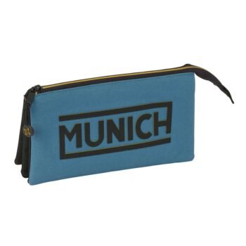 Munich Estuche Portatodo Triple Azul