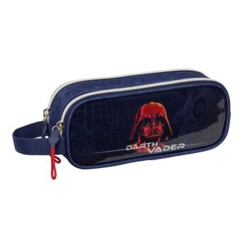 Star Wars Estuche Portatodo Doble Azul Marino