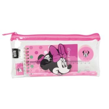 Disney Minnie Mouse Estuche Portatodo Rosa