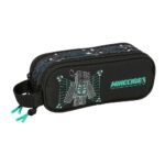 Minecraft Estuche Portatodo Rr Doble Azul