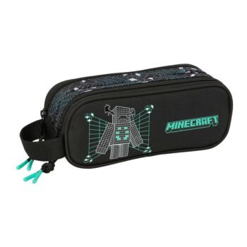 Minecraft Estuche Portatodo Rr Doble Azul